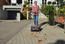 Kehrmaschine haaga 250 Profi