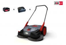 DUROSWEEP 77 PRO 18V, INKL. AKKUPACK & LADEGERÄT