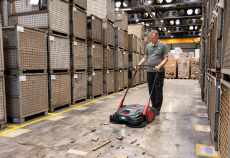 DUROSWEEP 77 PRO 18V, INKL. AKKUPACK & LADEGERÄT