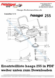 Ersatzteile Haaga 255
